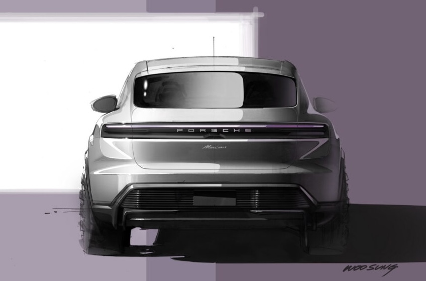 Macan EV Production Macan EV Official Sketch First Look Posted by Porsche 2025-Porsche-Macan-EV-sketch-3-1024x576