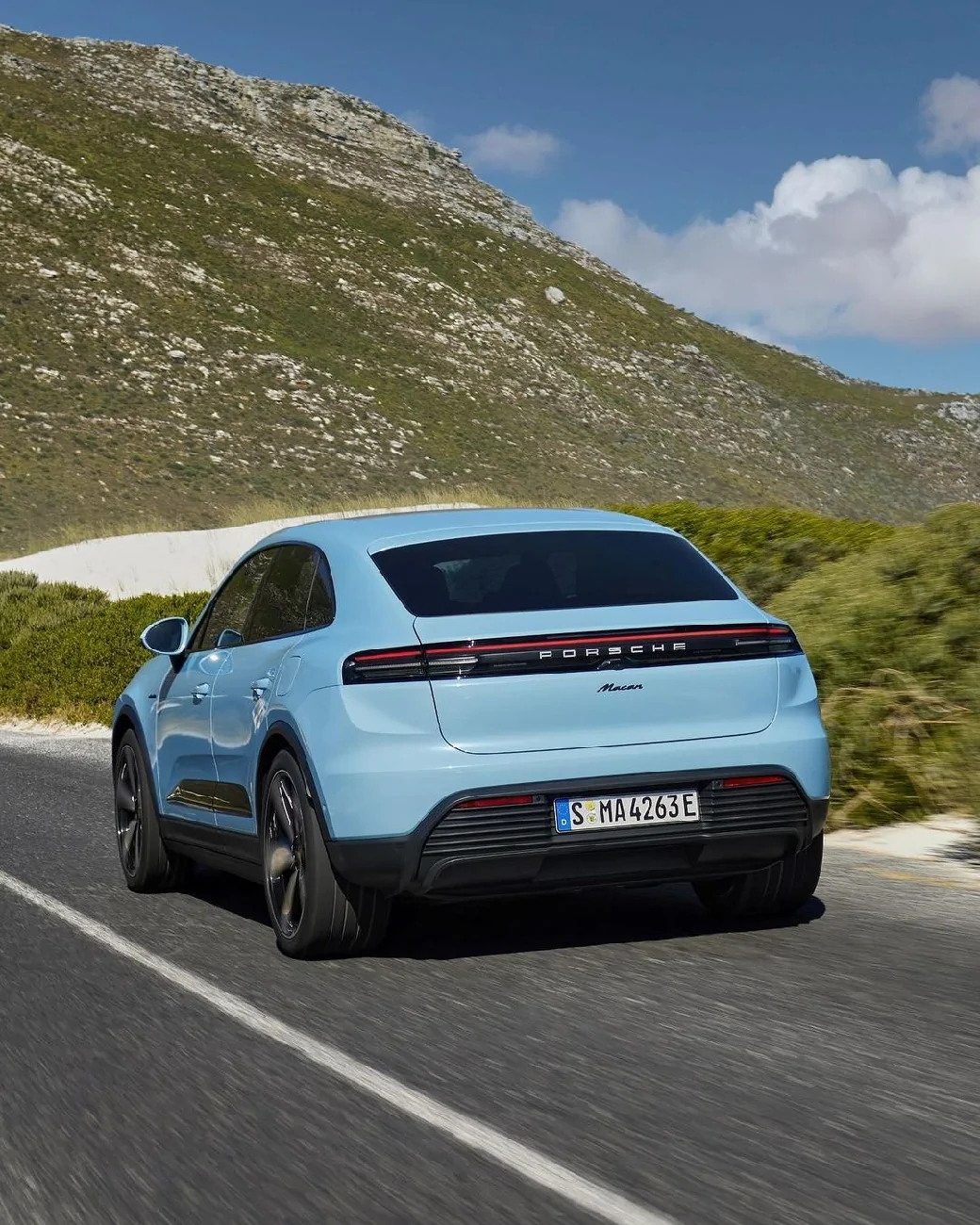 FROZEN BLUE Macan EV Photos Thread | Macan EV Forum, News, Info