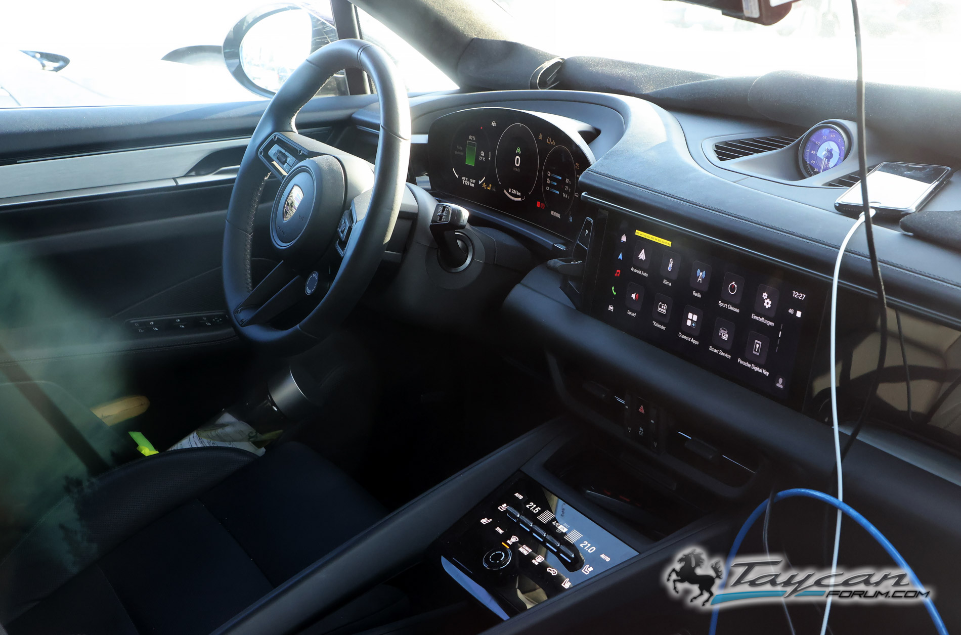 Macan EV Macan EV Interior Spied Uncovered! + Latest Cold Climate Testing Photos Porsche Macan 4