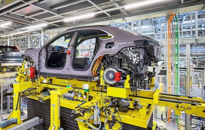 Start of Macan EV production at Leipzig Factory